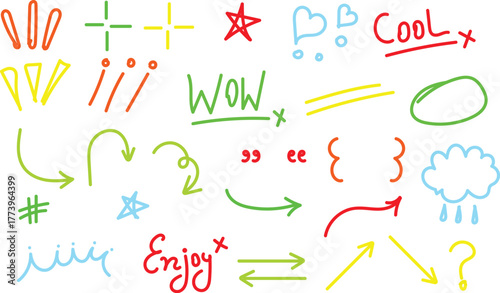 Collection of colorful laurel wreaths isolated on white background, symbolizing victory, honor, and achievement, ideal for adding a touch of elegance to designs