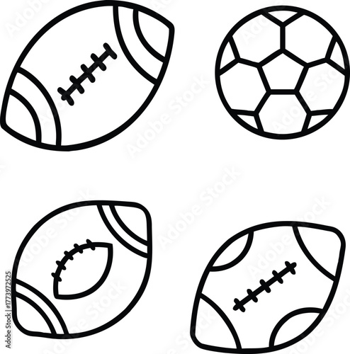 football vector icon