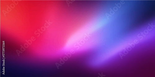Abstract bright purple and pink wave pattern with glowing light rays