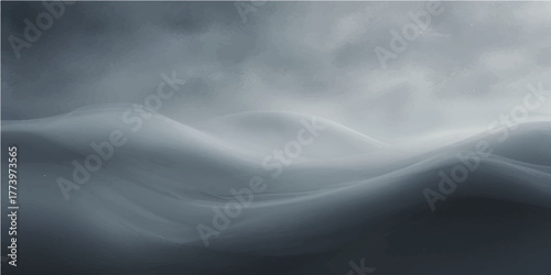 Abstract dark storm cloud texture background with white silk motion
