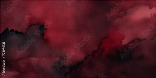 Eerie Halloween background with dark sky, bats, and a white moon obscured by fog and abstract smoke