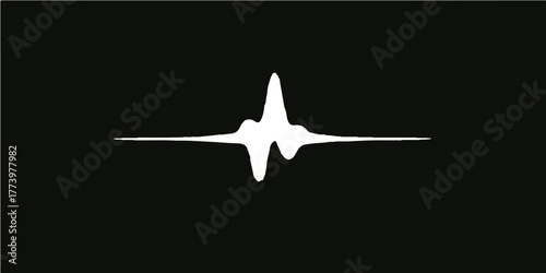  Silhouette of a plane or aircraft flying in the sky for travel and aviation illustration vector design