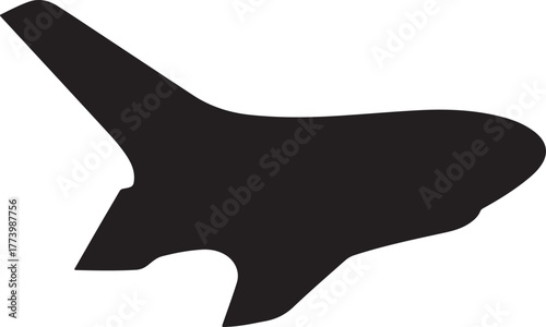 Aero Bird modern logo in silhouette white background.