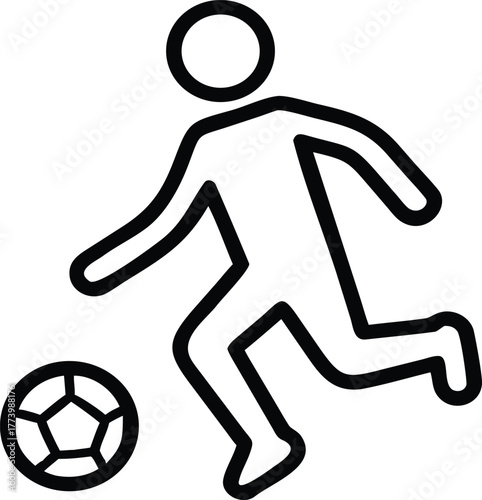 football vector icon