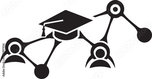 Innovative academic network connecting people with knowledge and