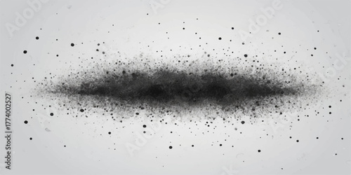 Wet raindrops form a textured, abstract blue pattern of water drops on a clean transparent window glass surface during the weather