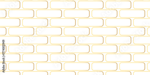 white brick wall texture and solid bricks seamless pattern background.	