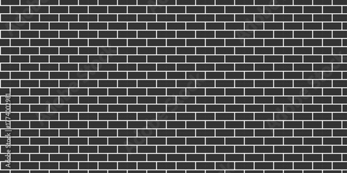 brick wall texture and solid bricks seamless pattern background.	