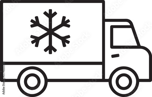 Delivery Truck (Three Axles)