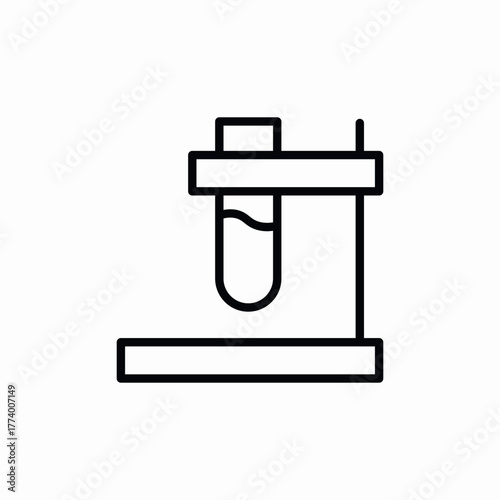 flask chemistry lab icon sign vector