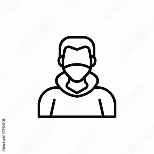 graffiti author icon sign vector