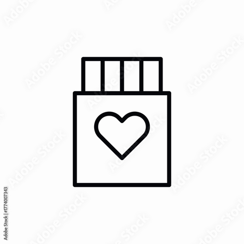 love hrat jar icon sign vector