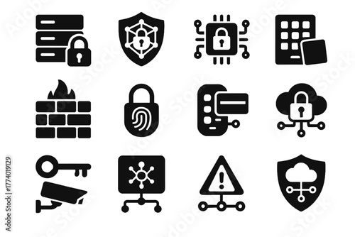 Pad panel scanner protection vector cloud network alert access ai cyber digital