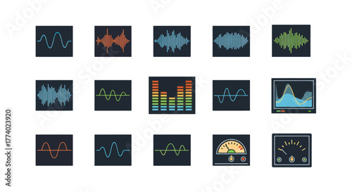 Audio Waveform Visualizations: A Collection of Sound Wave Displays.
