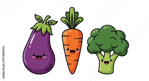 Vector25846 kawaii cute cartoon