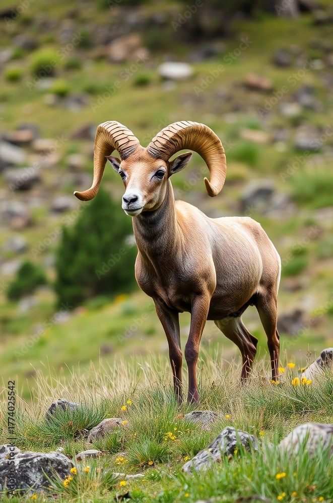 Obraz premium Bighorn Sheep 