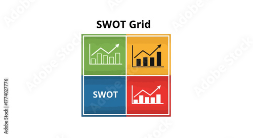 Vector26060 swot analysis grid