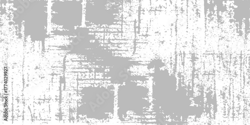 Abstract vector illustration featuring a black grunge texture with vintage paper design and a rough paint border for a decorative backdrop