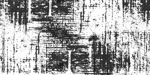 Black vintage grunge frame border with paint texture and messy ink splatter pattern