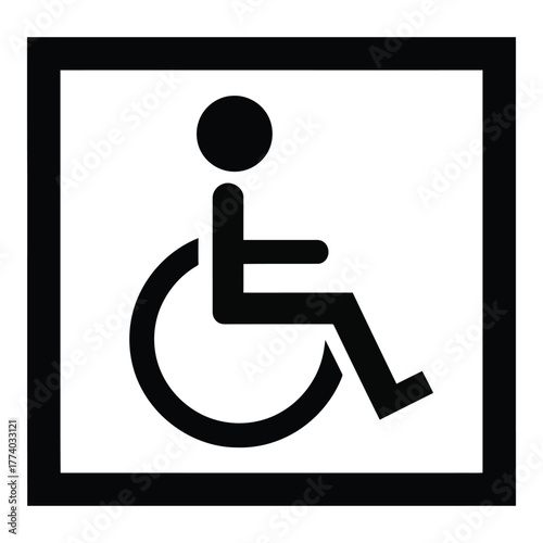 Wheelchair symbol