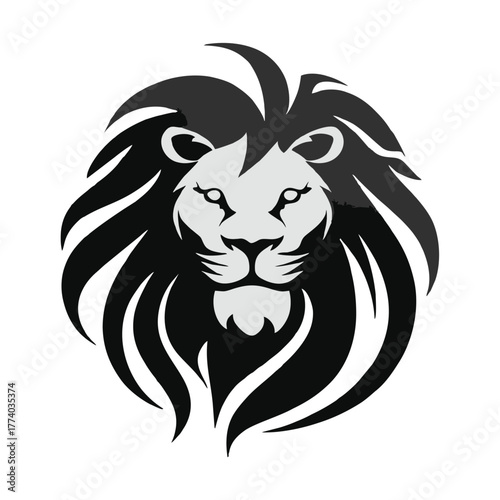 Wallpaper Mural Tribal Lion Head Circle Tattoo Design Vector Torontodigital.ca