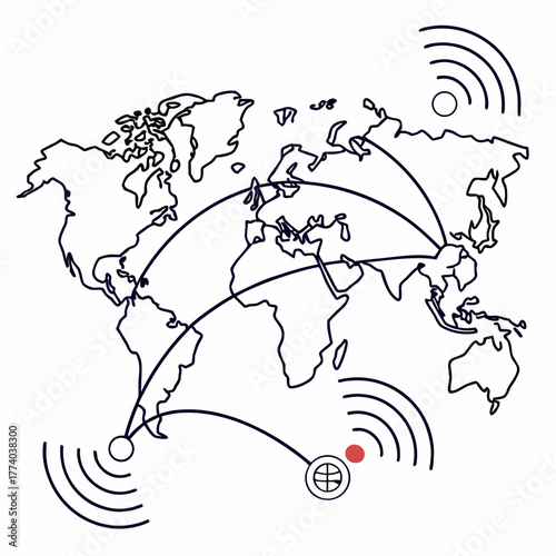 Global network connection