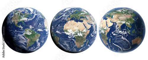 Planet Earth Global View from Space