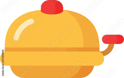 Retro service bell icon