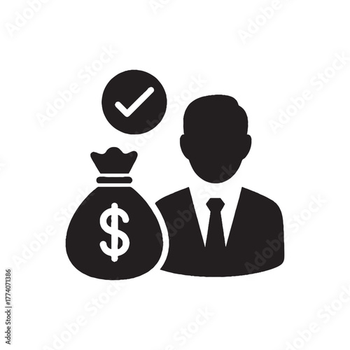 Validated Financial Success Icon