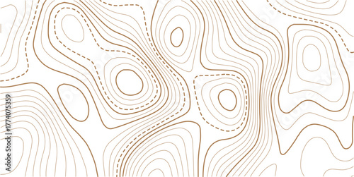 Topographic gold luxury map background. Geographic abstract patter.Abstract mountain terrain map background with abstract shape line texture. Design illustration for wall art, packaging, web, banner.
