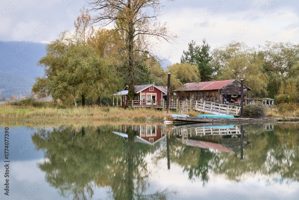 Obraz premium House on the River