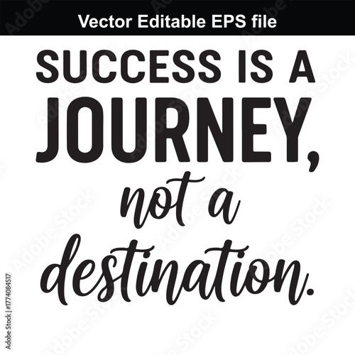 Success is a journey not a destination, motivational quote, typography, inspirational, success, journey, destination