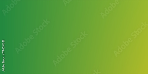 Noisy grain texture effect green and lime color gradient banner background. green grain texture background