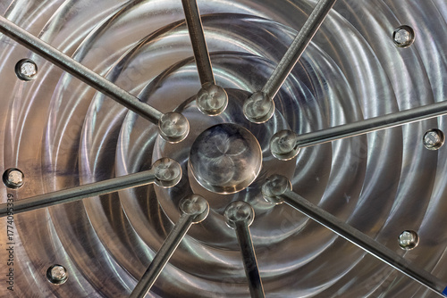 Papier peint Large lathe chuck