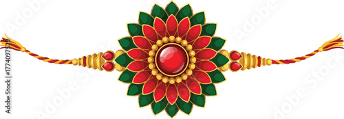 Rakhi design raksha bandhan is a popular hindu festival celebrating the bond between brothers and sisters