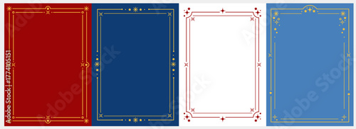 Holiday frames set