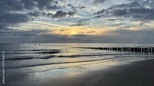 Wallpaper Mural North Sea Sunset Torontodigital.ca