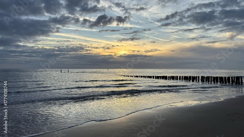 Wallpaper Mural North Sea Sunset Torontodigital.ca