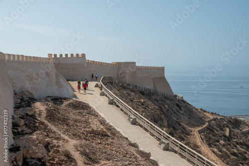 La Kasbah d'Agadir Oufella dans l'ancienne médina de la ville d'Agadir au Maroc