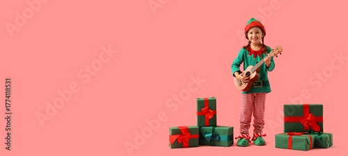 Cute little elf with Christ...