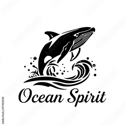 Majestic whale breaching ocean waves dynamic energy and wild freedom captured