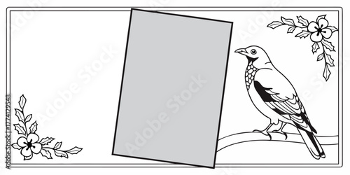 Stork 'Thank You' Template: Classic, Elegant, and Easy to Use. Express your gratitude in style. Perfect for digital thank you cards, print cards, or as a classy business template.