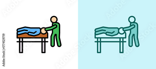 Physiotherapy Center whitegreen icon
