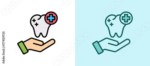 Dental Services whitegreen icon