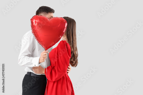 Young couple in love with h...