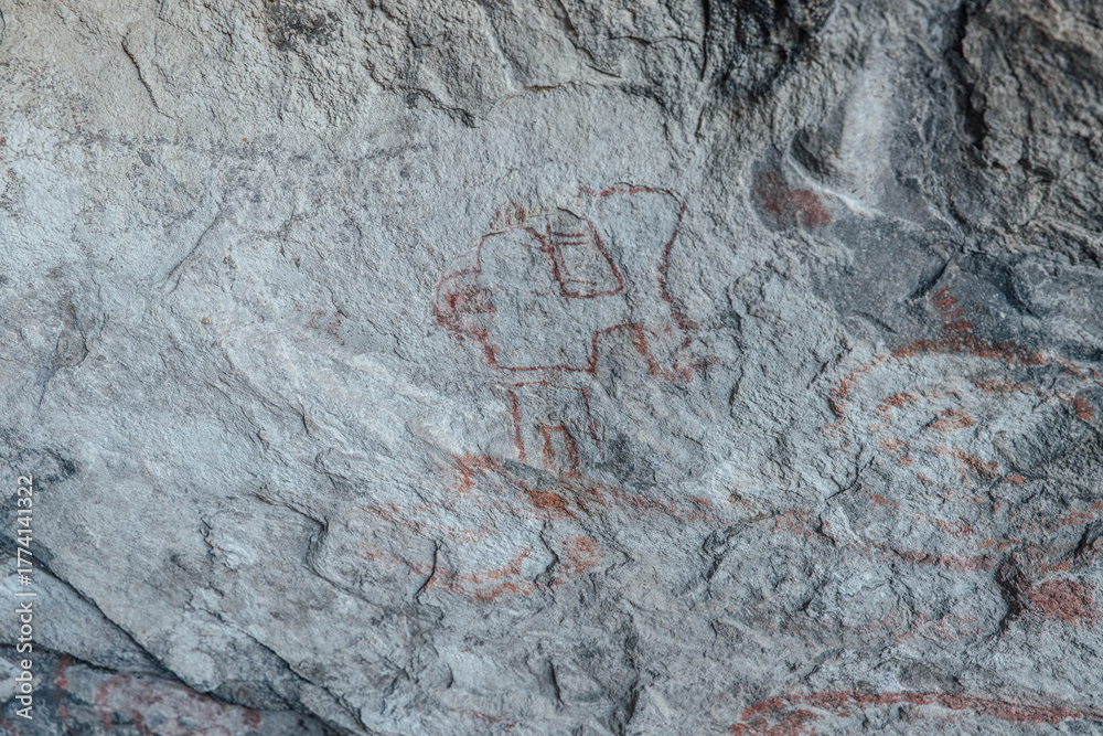 Fototapeta premium Rock are in Mexico