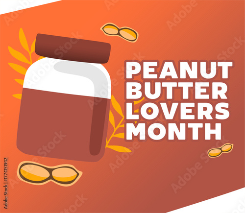 National Peanut Butter Lovers Month with delicious peanut butter