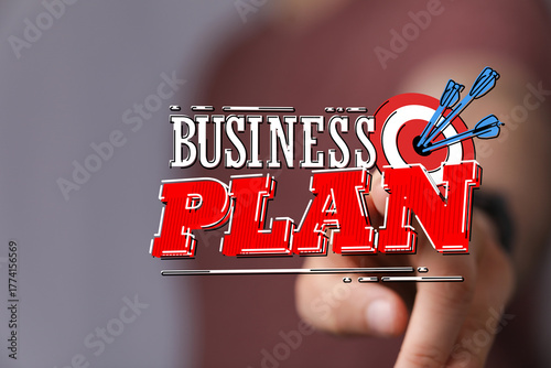 Business plan with target a...