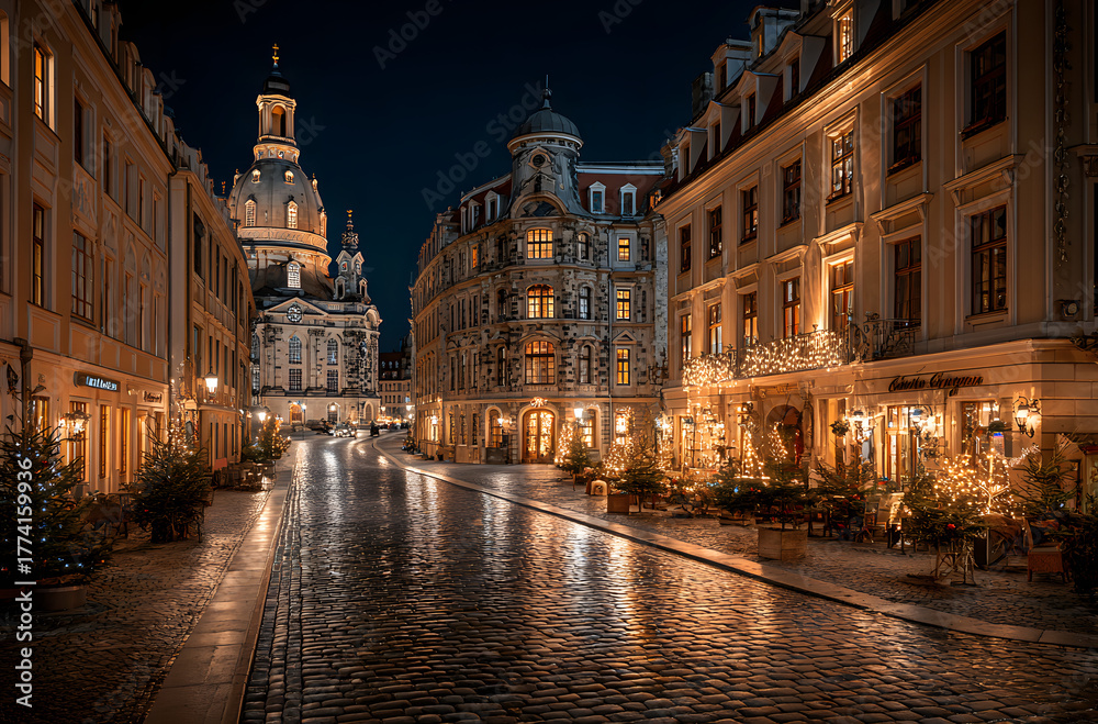 Obraz premium Dresden Weihnachtsmarkt - Dresden christmas market 14
