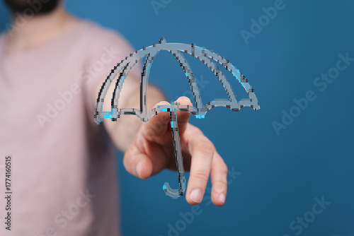 Concept image of a hand hol...